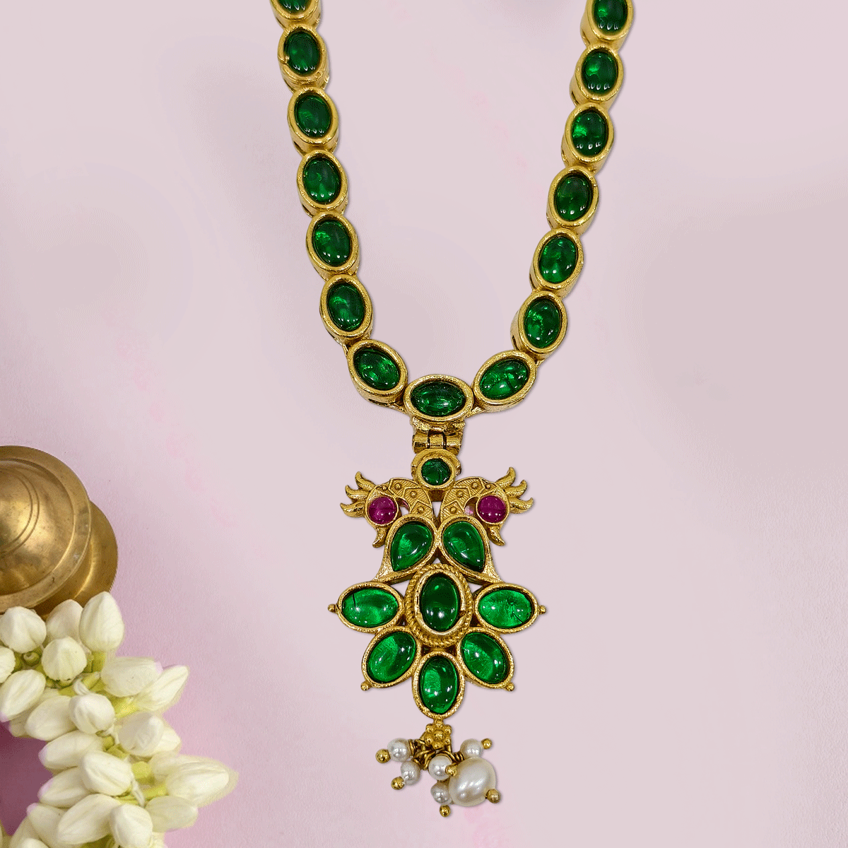 Aurora Color Stone Necklace