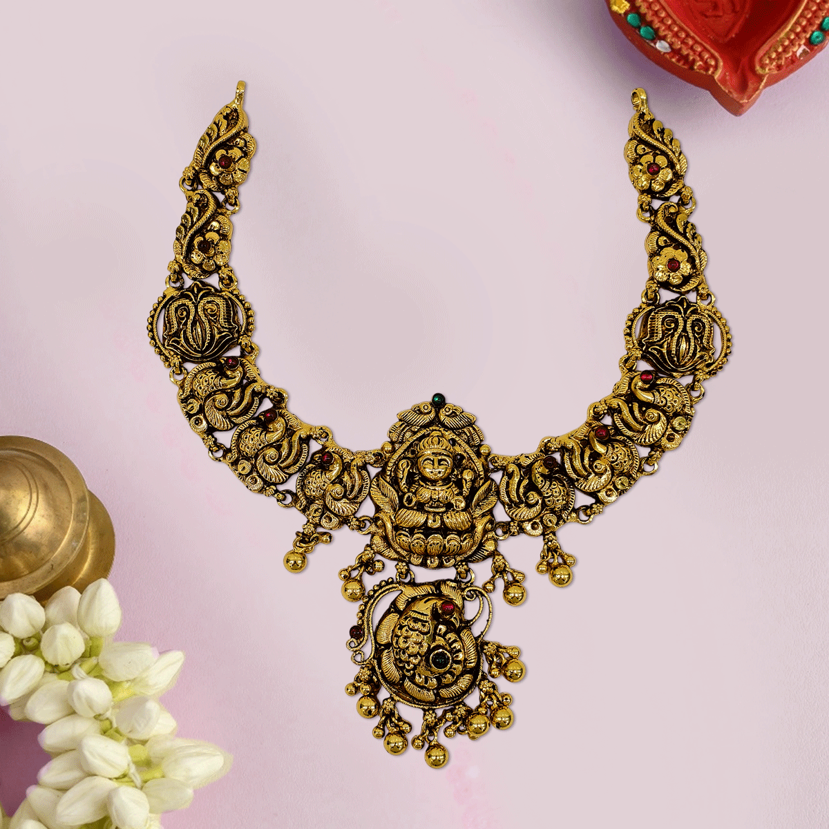 Divine Nagas Kundan Necklace