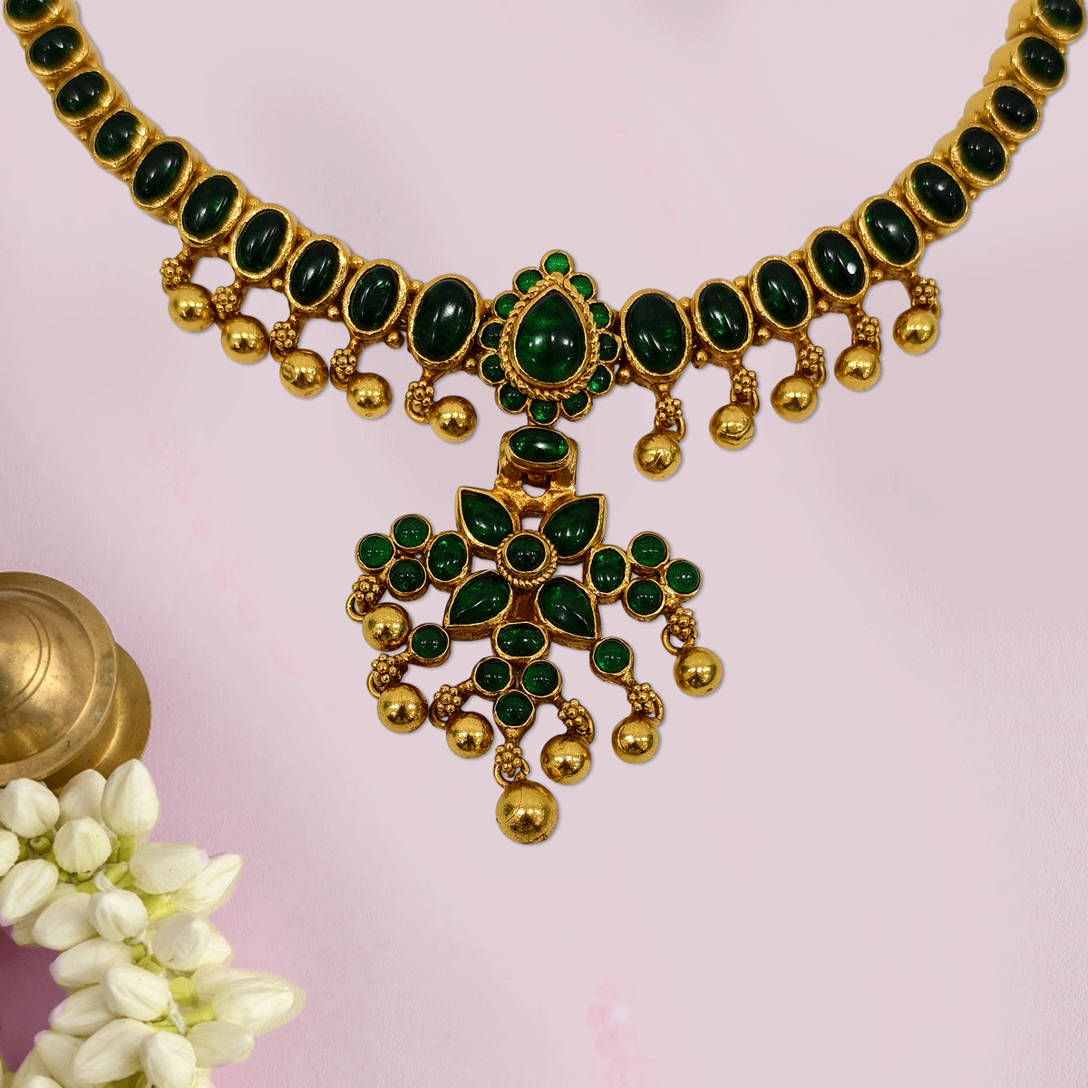 Aurora Color Stone Necklace