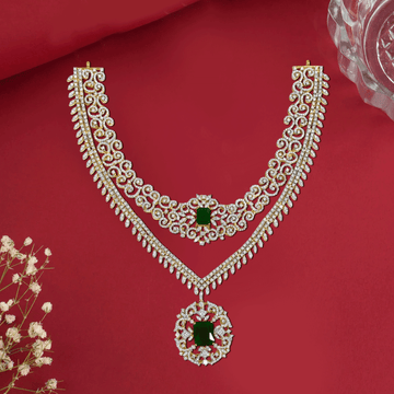 Dazzling Zircon Sparkle Necklace
