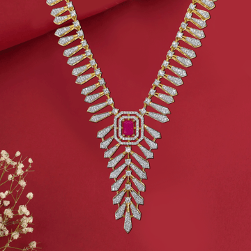 Dazzling Zircon Sparkle Necklace