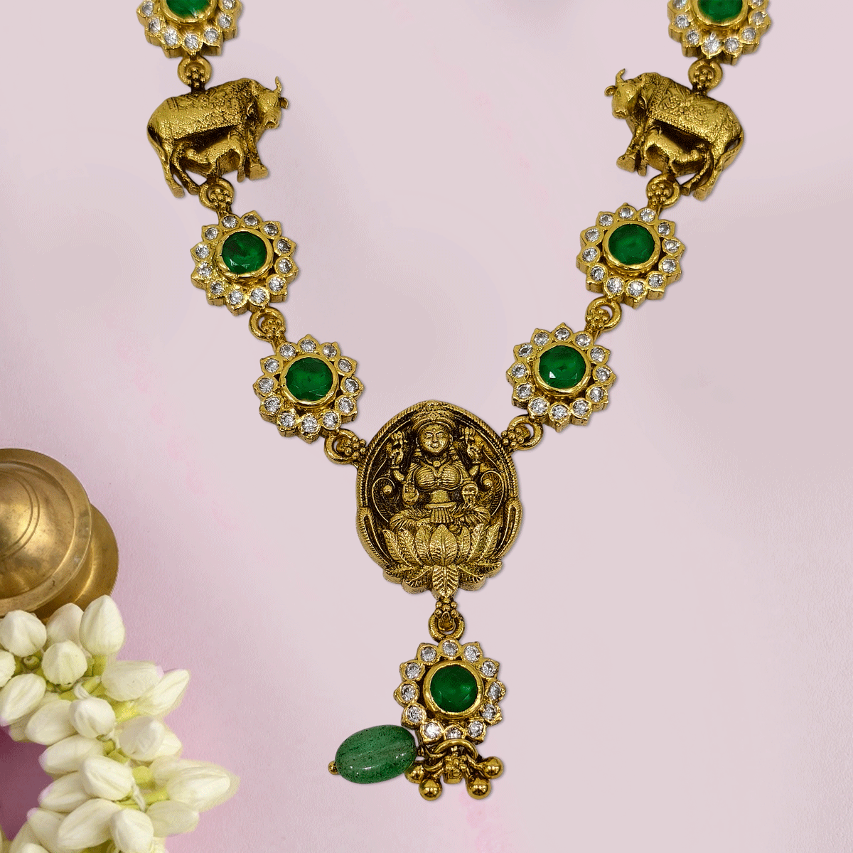 Aurora Color Stone Necklace