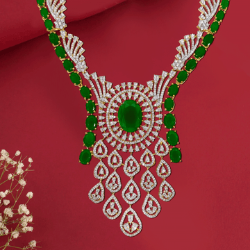 Dazzling Zircon Sparkle Necklace