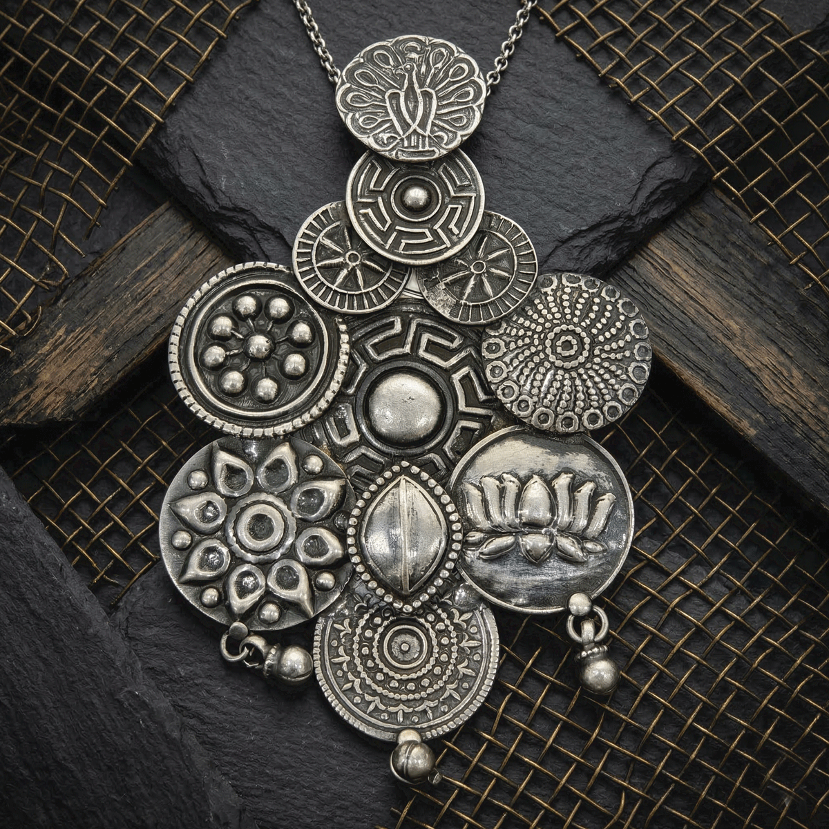 Ethnic Oxidised Dollar