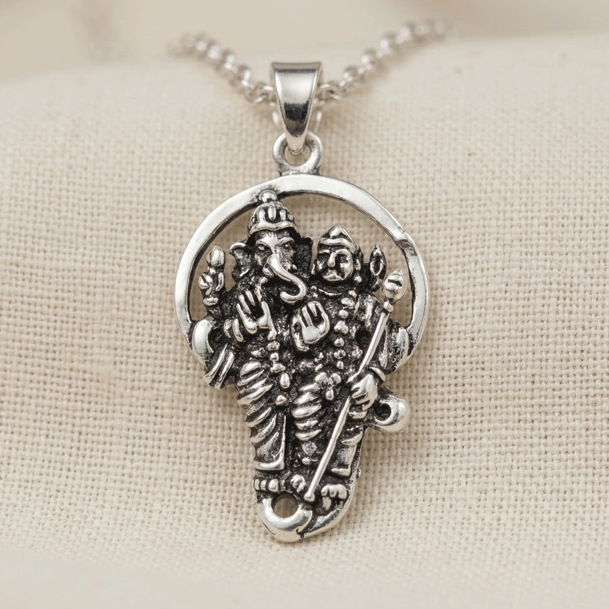 Divine Aura God Motif Pendant