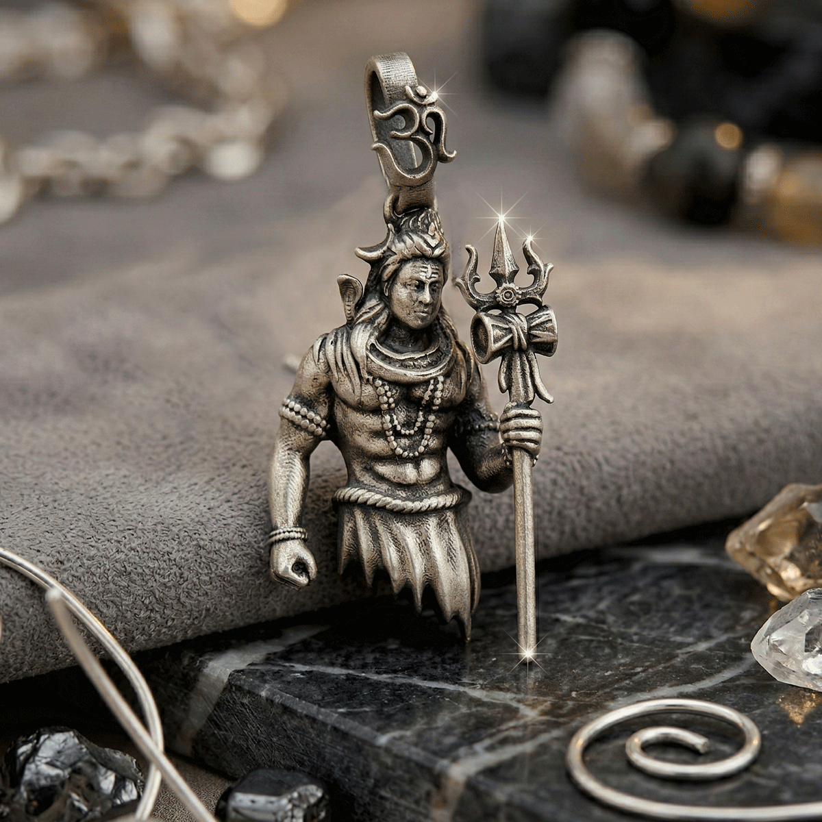 Divine Aura God Motif Pendant