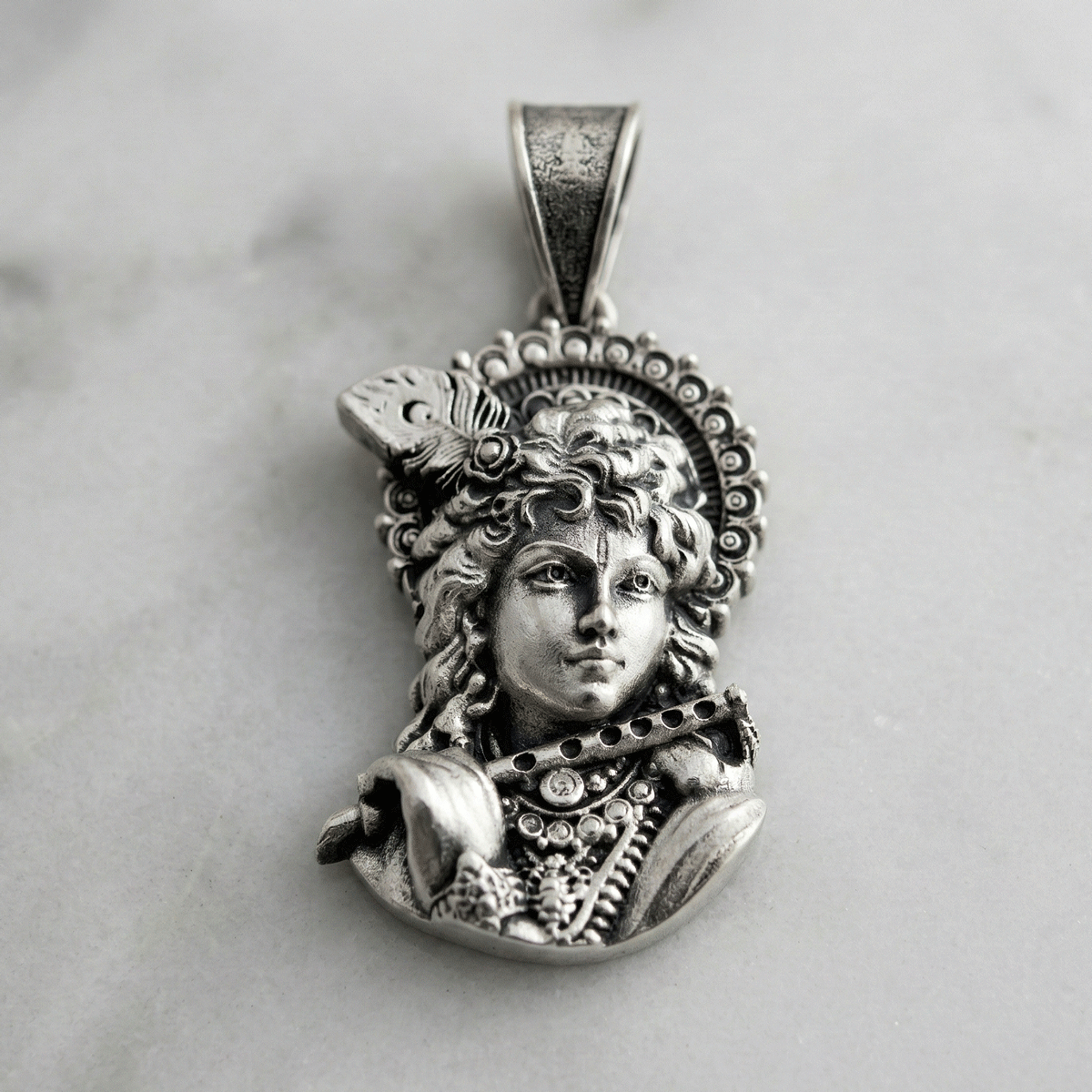 Divine Aura God Motif Pendant
