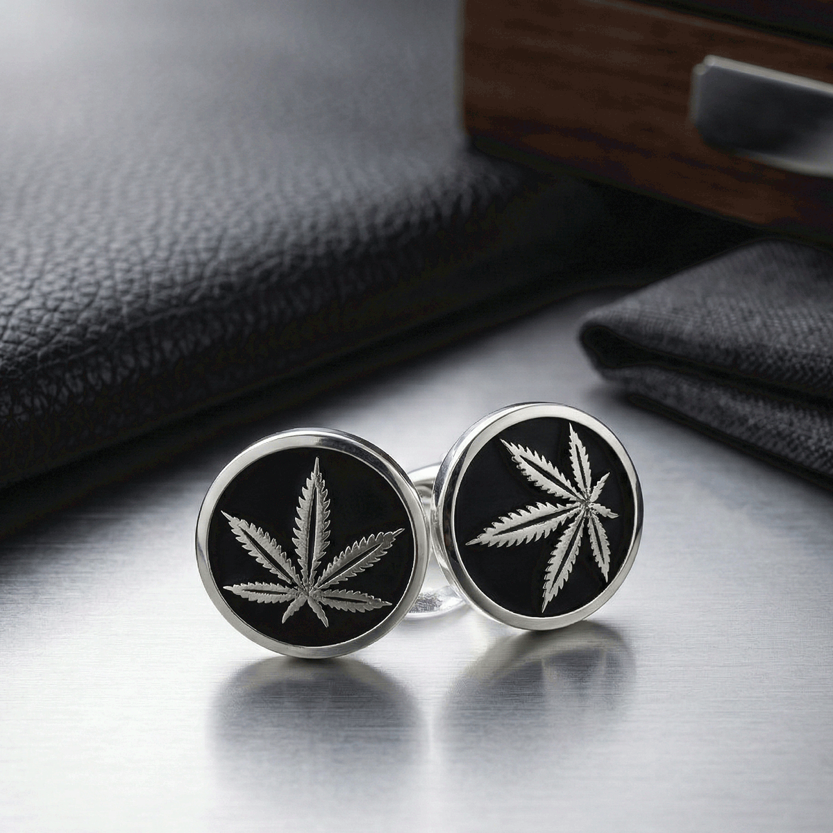 Belt Buckle & Coat Cufflinks