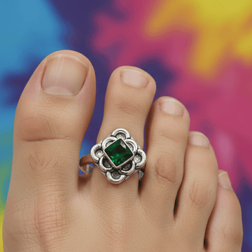 Antique Silver Toe Ring