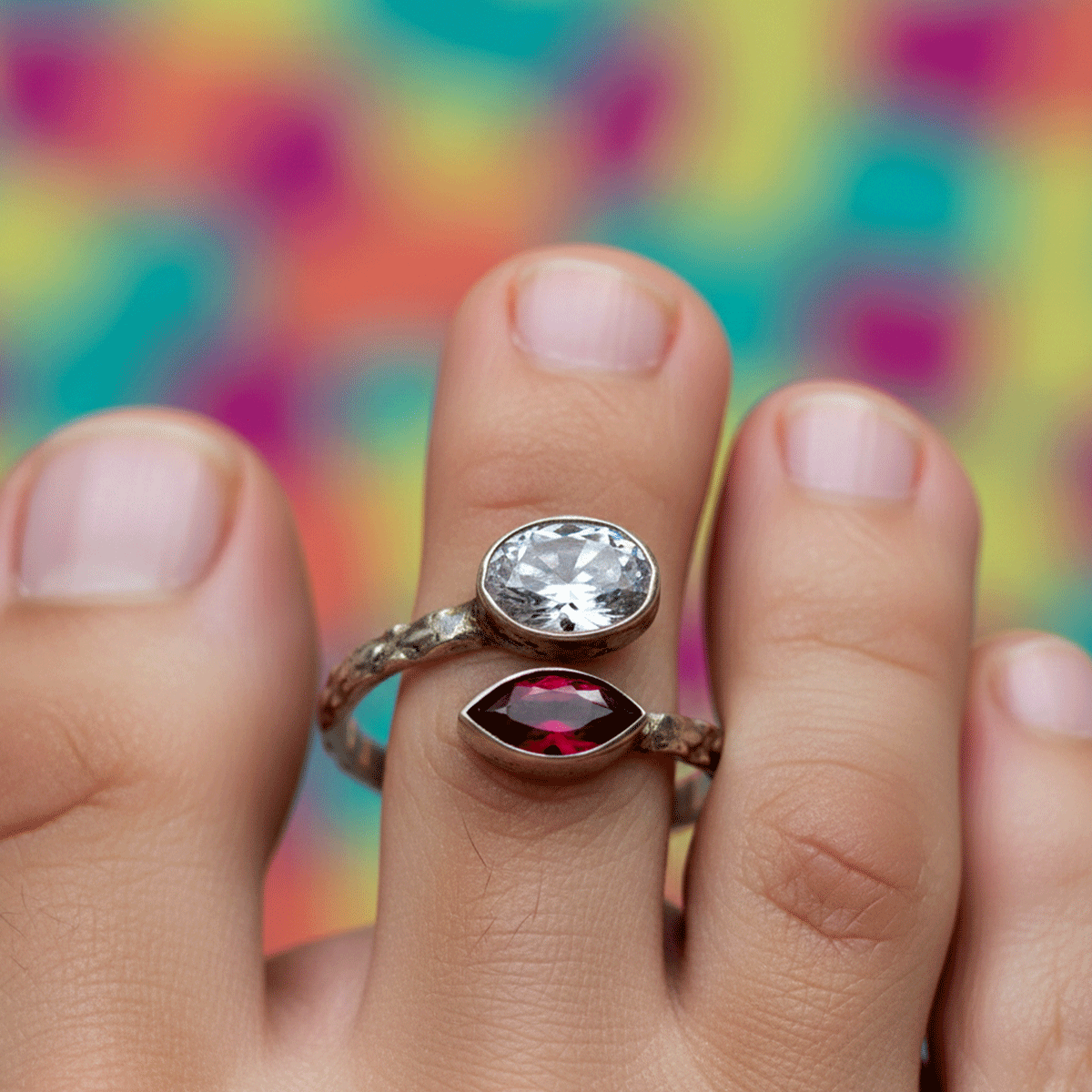 Antique Silver Toe Ring