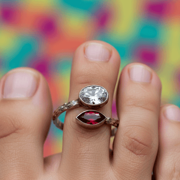 Antique Silver Toe Ring
