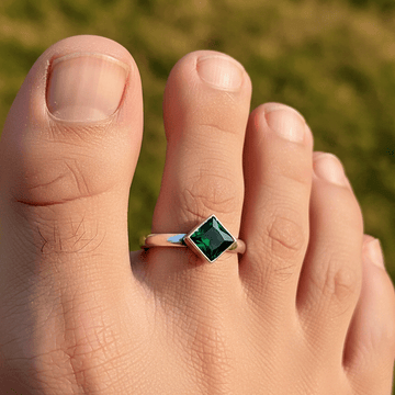Antique Silver Toe Ring