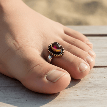 Antique Silver Toe Ring
