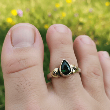 Antique Silver Toe Ring