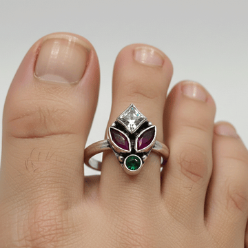 Antique Silver Toe Ring