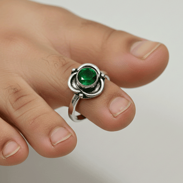 Antique Silver Toe Ring