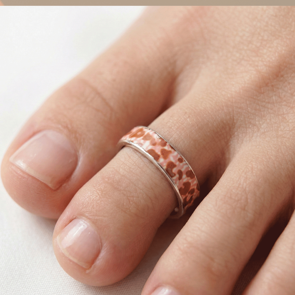 Modern Minimal  Silver Toe Ring