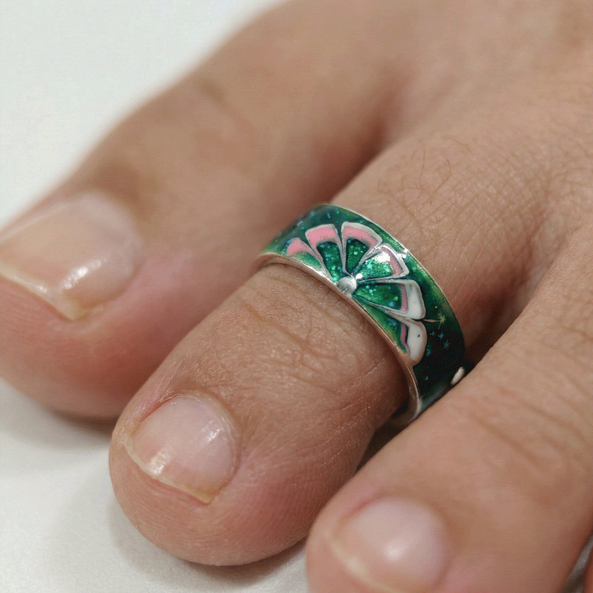 Modern Minimal  Silver Toe Ring