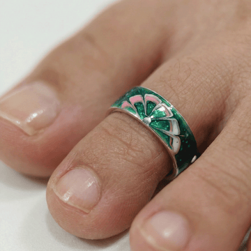 Modern Minimal  Silver Toe Ring