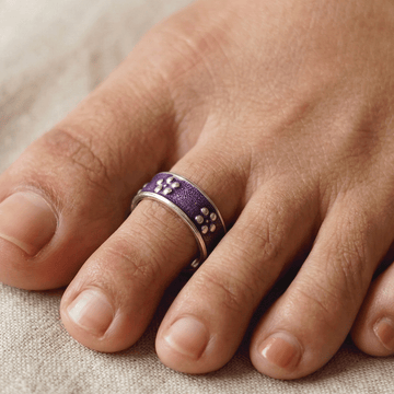 Modern Minimal  Silver Toe Ring