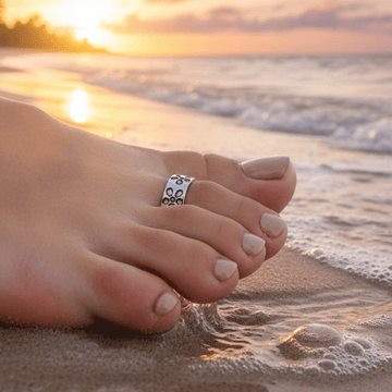 Antique Silver Toe Ring