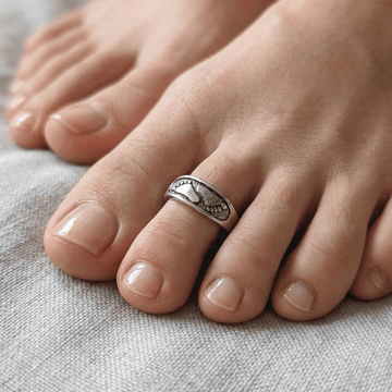 Antique Silver Toe Ring