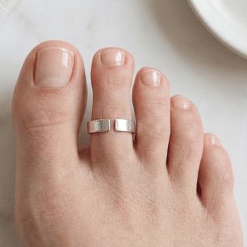 Antique Silver Toe Ring