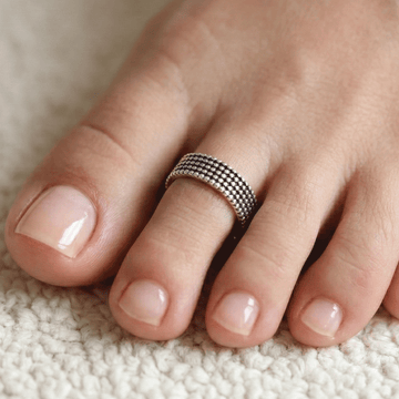 Antique Silver Toe Ring