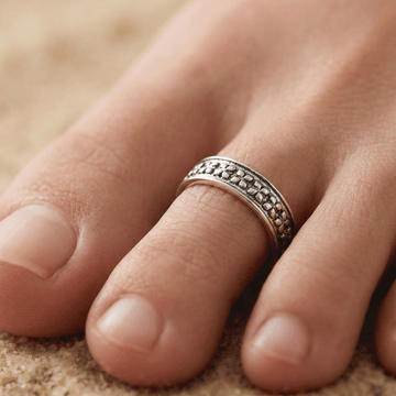 Antique Silver Toe Ring