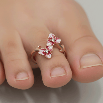 Modern Minimal  Silver Toe Ring