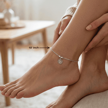 Minimal Muse – Antique Finish Anklets