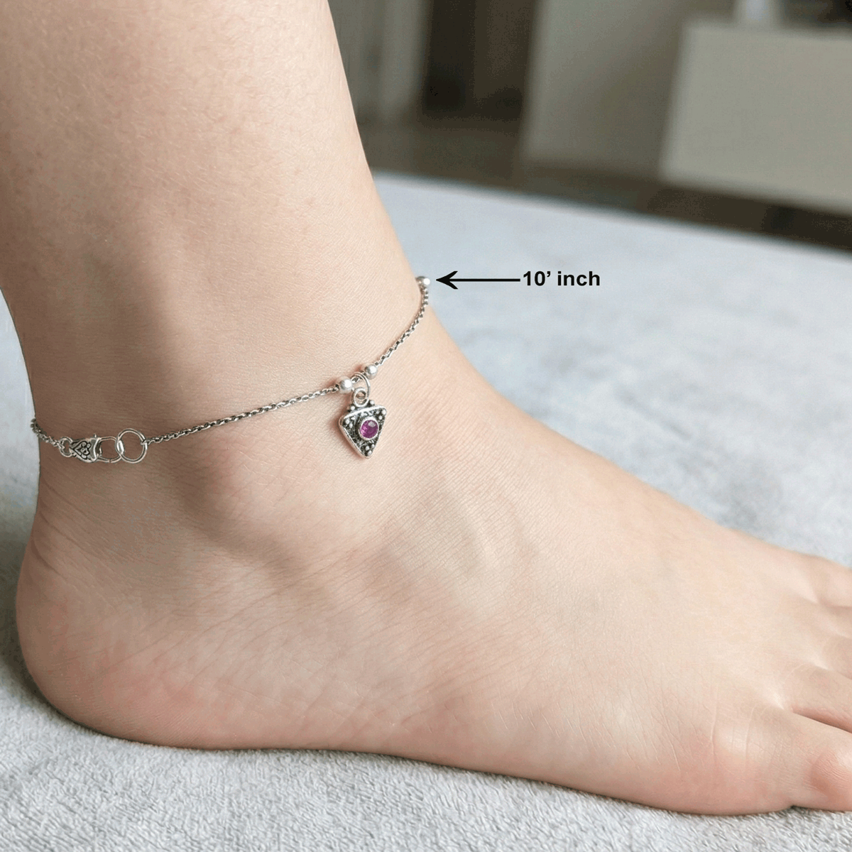 Minimal Muse – Antique Finish Anklets