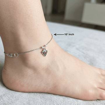 Minimal Muse – Antique Finish Anklets