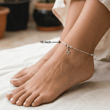 Minimal Muse – Antique Finish Anklets