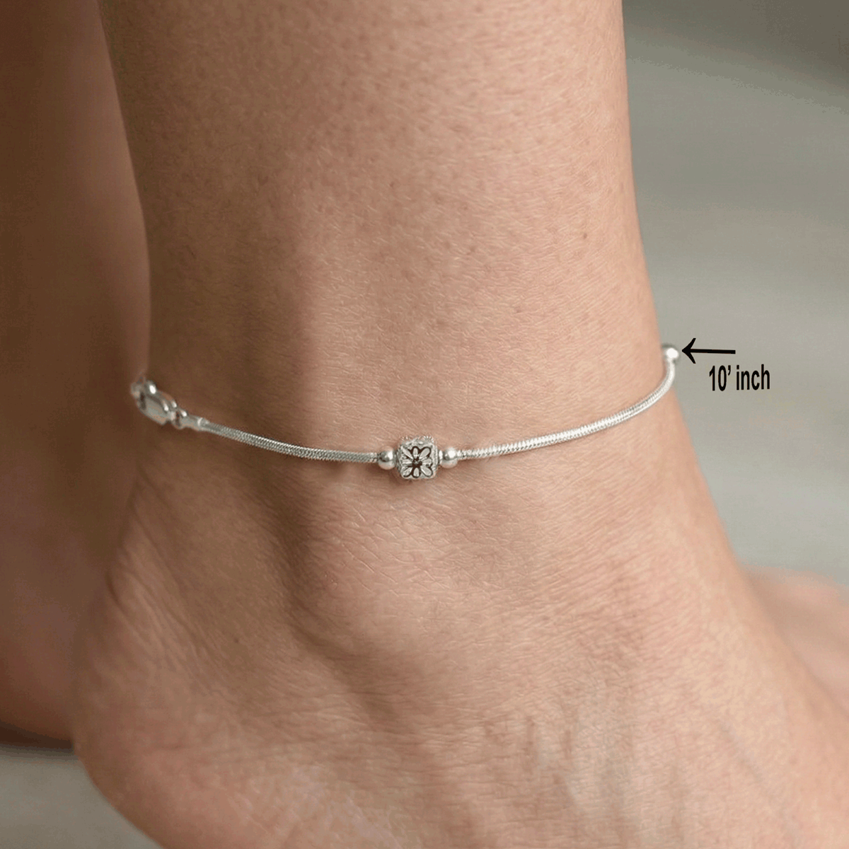 Minimal Muse – Antique Finish Anklets