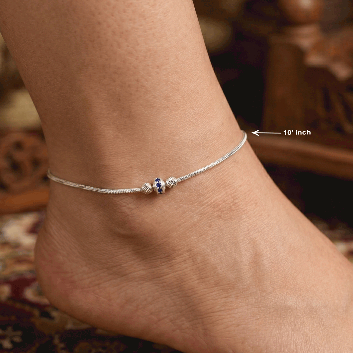 Minimal Muse – Antique Finish Anklets
