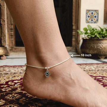 Minimal Muse – Antique Finish Anklets