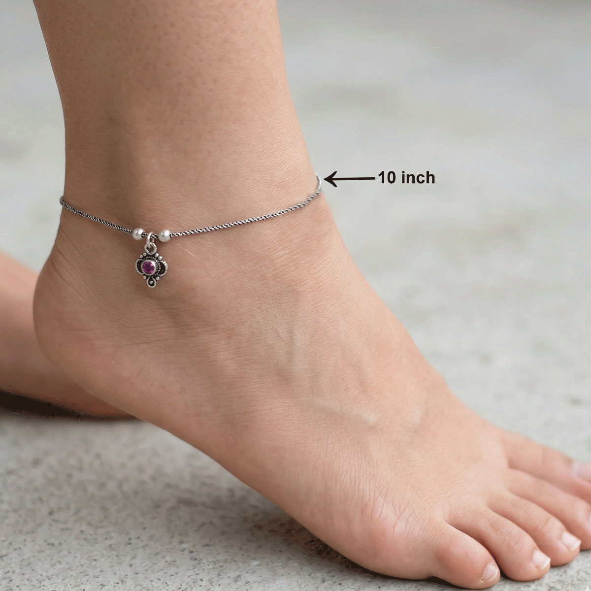 Minimal Muse – Antique Finish Anklets