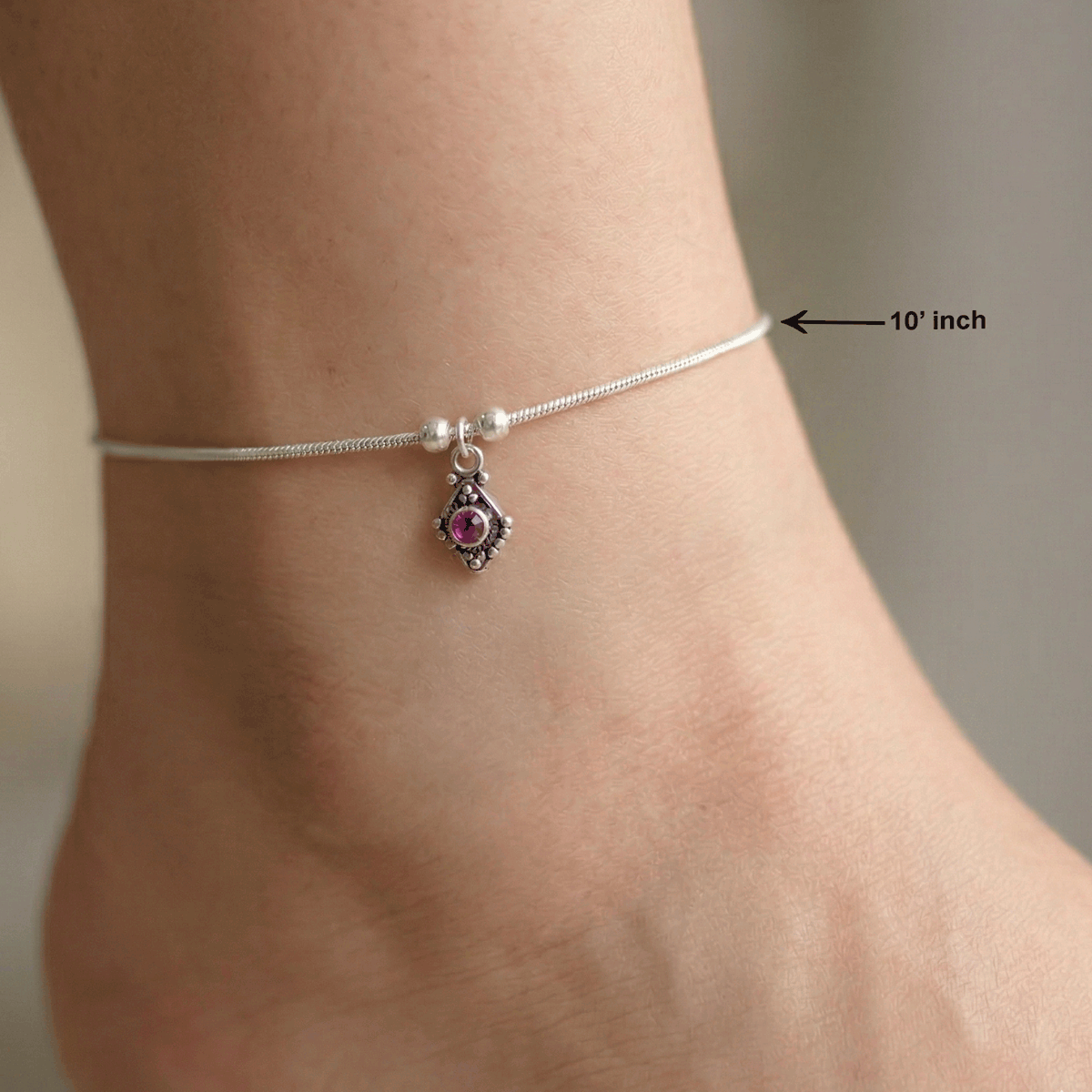 Minimal Muse – Antique Finish Anklets