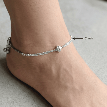 Minimal Muse – Antique Finish Anklets