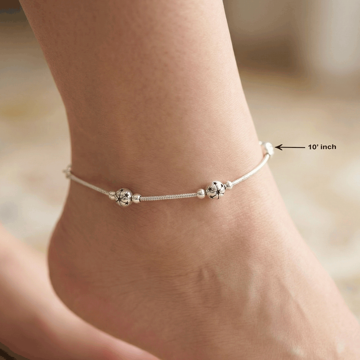Minimal Muse – Antique Finish Anklets
