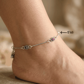 Minimal Muse – Antique Finish Anklets