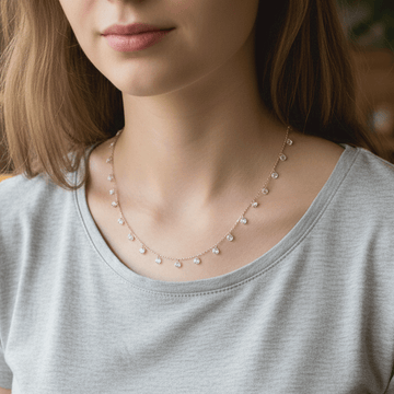 Rose Radiance Neck Chain