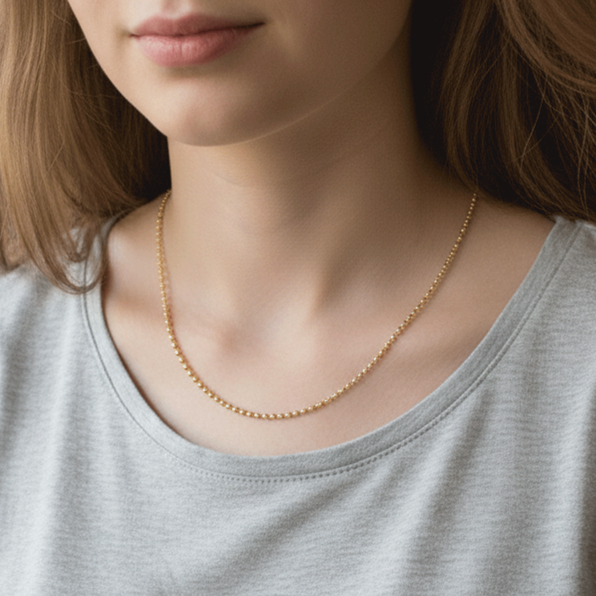 Rose Radiance Neck Chain