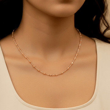 Rose Radiance Neck Chain