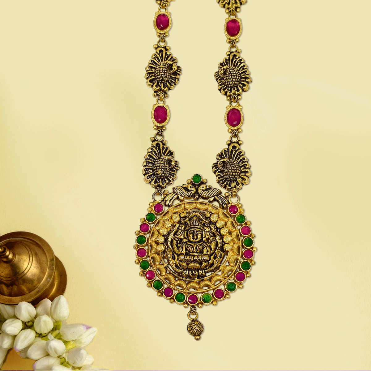 Aurora Color Stone Necklace