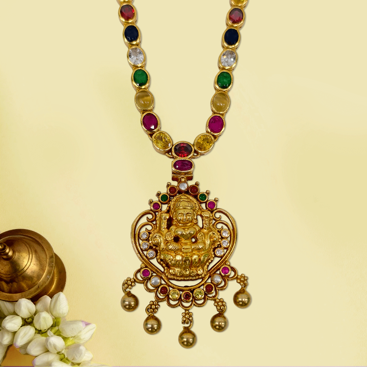 Aurora Color Stone Necklace