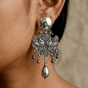Stylish Oxidised Earrings