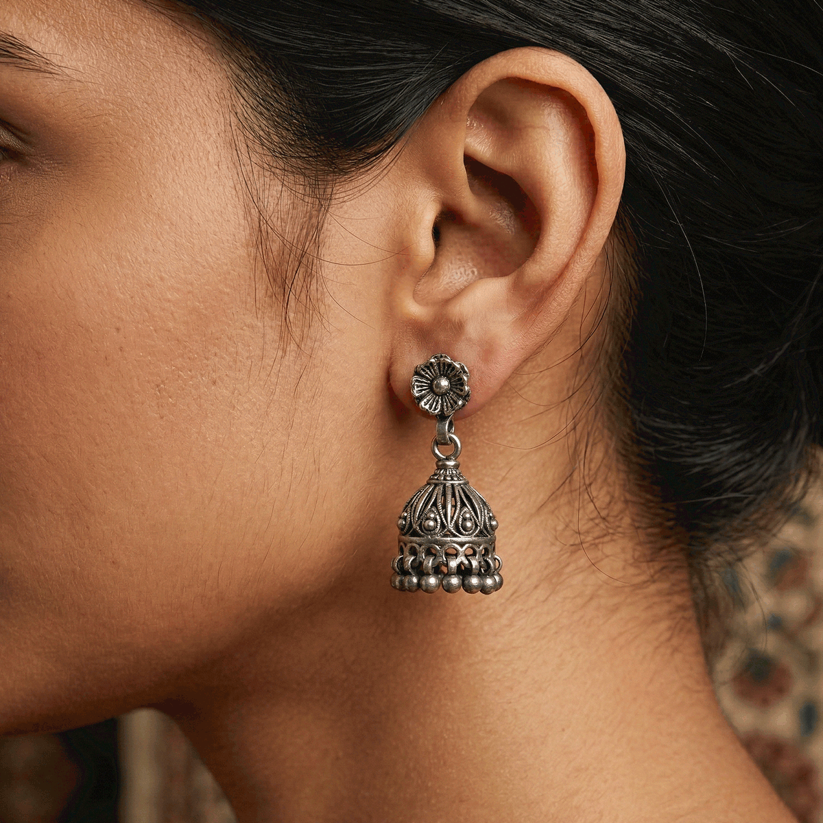 Stylish Oxidised Earrings