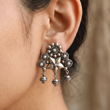 Stylish Oxidised Earrings